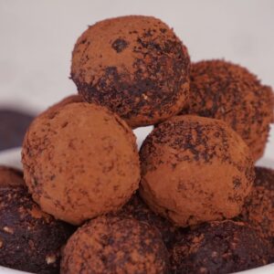 Truffes enrobées de cacao